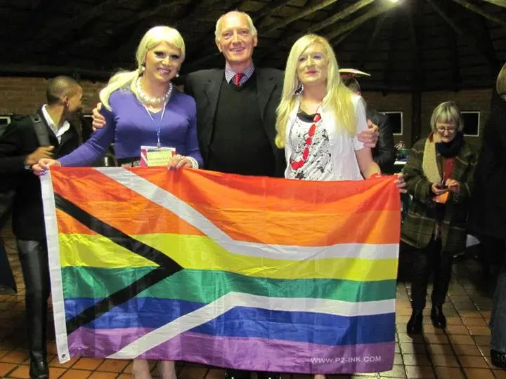 Was so Lovely to meet both Justice Edwin Cameron and Genevieve Le Coq, a beautiful Queen!